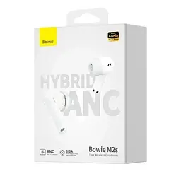 Навушники Baseus True Wireless Earphones Bowie M2s White - мініатюра 7