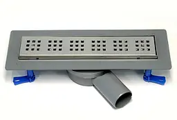 Душовий канал Maxiflow Pera Legal 33 см решітка Квадрат 3158.0Y050K.033.1