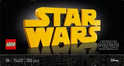 Конструктор LEGO Star Wars Логотип з кубиків «Зоряні війни» 700 деталей (75407) - мініатюра 2