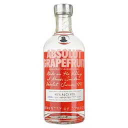 Водка Absolut Grapefruit 40% 0.7 л