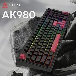 Клавіатура Ajazz AK980 Red Switch USB UA Black (AK980-R-BR) - мініатюра 6