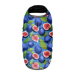 Курточка-накидка для собак WAUDOG Clothes, малюнок "Інжир", S, А 32 см, B 41-51 см, С 25-35 см - мініатюра 3