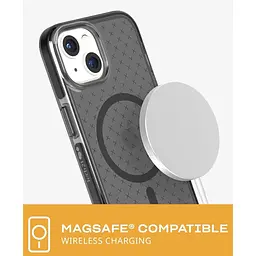 Оригінальний протиударний чохол Tech21 Evo Check MagSafe для iPhone 14/13 Black T21-9817 - мініатюра 9