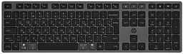 Клавіатура мембранна 720 Multi-Device Rechargeable, 109key, WL/BT, EN/UK, чорний HP teh0013871
