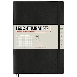 Блокнот Leuchtturm1917 Composition (B5), М'яка обкладинка, чорний, клітинка (362870)