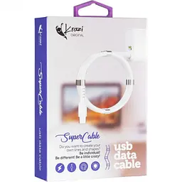 USB-кабель з магнітами Krazi Super KZ-UC001i White Lightning - мініатюра 3