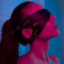 Маска на очі для BDSM One size K000857 - мініатюра 4