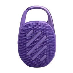 Портативна колонка бумбокс JBL Clip 5 Purple - мініатюра 3