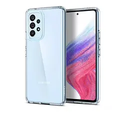 Чохол Silicone Case WS Samsung A53 5G (A536) Прозорий