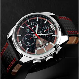 Чоловічий годинник Skmei 9106 Spider red - мініатюра 4