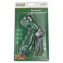 Пістолет-розпилювач 7-ми режимний (ABS) GRAD (5012515) - мініатюра 7