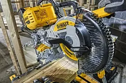 Пила торцювальна акумуляторна DeWalt з АКБ та ЗП DCS727T2 - мініатюра 7