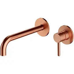 Змішувач для раковини Omnires Y прихованого монтажу brushed copper (Y1215HLCPB)