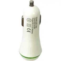 Зарядний пристрій Patron 2xUSB 2A/1A white (PN-2USB-CAR-WH) - мініатюра 2