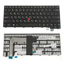 Клавіатура для ноутбука LENOVO (ThinkPad: T460S T470S) rus чорний