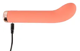 Вібратор Orion Peachy Mini G-Spot 16.5 см помаранчевий - мініатюра 4