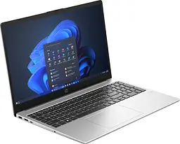 HP Ноутбук HP 250R-G10 15.6" FHD IPS AG, Intel 5-120U, 16GB, F512GB, UMA, Win11, сріблястий - мініатюра 3