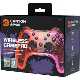 Геймпад Canyon Brighter GPW-04 Dongle Wireless Crystal (CND-GPW04) - мініатюра 2