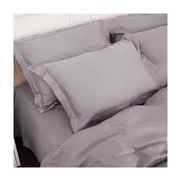 Постільна білизна MirSon Tencel №06 Gray 160х220 полуторний Євро (2200009370489) - мініатюра 6
