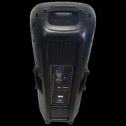Акумуляторна акустична система XPRO A15-15 колонка валіза 150Вт USB SD FM радіо Bluetooth 2 мікрофони ДК (A15-15) - мініатюра 4
