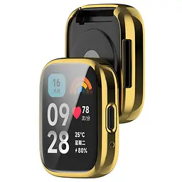 Захисний чохол Tamister для смартгодинника Redmi Watch 3 Active золотистий - мініатюра 5