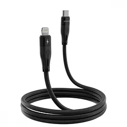 Кабель Proove Soft Silicone Type-C to Lightning 27W (1m) black - мініатюра 3