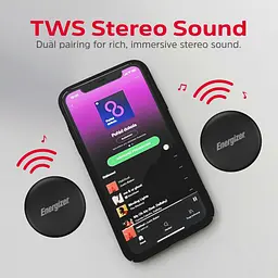 Акустична система 1.0 Energizer Bluetooth 5.3 5W + Wireless bypass Charging магнітна зарядка 10W - мініатюра 8