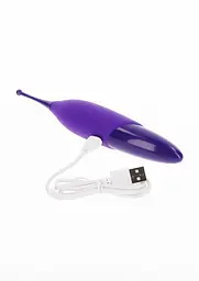 Вібратор для клітора Toy Joy SeXentials Magnificent 19 см фіолетовий - мініатюра 5