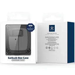 Ударостійкий футляр Dux Ducis Protective Case для Samsung Galaxy Buds 3 / 3 Pro Black - мініатюра 4