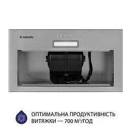 Витяжка повновбудована MINOLA HBI 5214 I 700 LED - мініатюра 6
