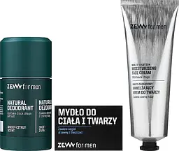 Набір Zew For Men (cr/80ml + soap + deo)  - мініатюра 2