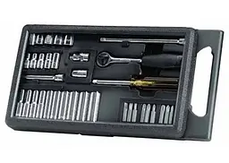 Набір торцевих головок Stanley 1/4" з аксесуарами, 35 шт