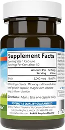 Біотин Carlson Biotin 5 мг 50 капсул - мініатюра 2