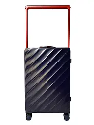 Валіза Milano bag 015 колір темно-синій розмір середній M - мініатюра 6