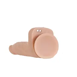 Фалоімітатор Addiction Naked Addiction 8.5” Thruster із пульсацією, 21,6 см - мініатюра 5