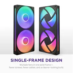 Система рідинного охолодження NZXT Kraken Core 360 Black with RGB fans Single Fra (RL-KR36C-B1) - мініатюра 7