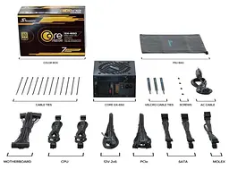 Блок живлення ATX 650W BLACK CORE GX-650-ATX31 SEASONIC - мініатюра 10