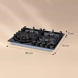 Варильна поверхня газова Klarstein Ignito Max 4 (10036453) - мініатюра 7