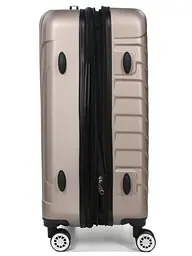 Валіза середня M ABS-пластик Madisson Snowball 03403 68х44х27см 68+13л Шампань - мініатюра 7