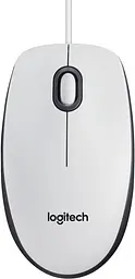 Миша Logitech M100 Full-Size Corded Mouse USB white (910-001605 / 910-005004 / 910-006764) - мініатюра 1