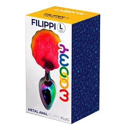 Анальна пробка Wooomy Filippi L, 9х4 см - мініатюра 3