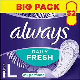 Щоденні прокладки Always Daily Fresh Normal Без запаху 52 шт. - мініатюра 2
