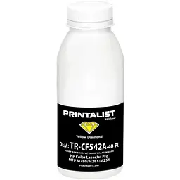 Тонер HP CLJ Pro MFP M280/M281/M254, 40г Yello Printalist (TR-CF542A-40-PL)