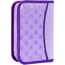 Пенал твердий Yes одинарний з двома клапанами HP-04 Cute Bunny (533740) - мініатюра 4