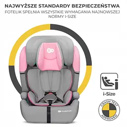 Автокрісло Kinderkraft Comfort Up i-Size Pink - мініатюра 9