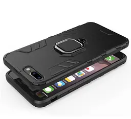 Чохол бампер Primolux Ring Armor для Apple iPhone 7 Plus / iPhone 8 Plus Black - мініатюра 4