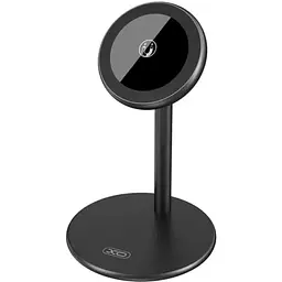 Тримач для телефона з функцією Fast charge XO (CX007) Magnetic 15W настільнийчорний