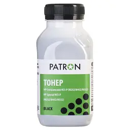 Тонер HP CLJ CP1025/CP1215/M252/M452/M552/5500 BLACK 100 г Patron (PN-HCS-P-B-100) - миниатюра 2