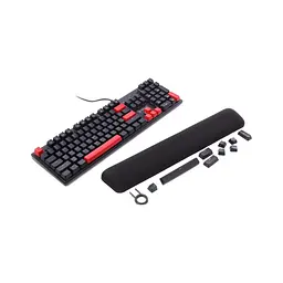 Клавіатура A4Tech Bloody S525N RGB BLMS Red Switch USB Fire Black (4711421002066) - мініатюра 4
