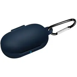 Чохол-накладка DK Silicone Candy Friendly карабін для Samsung Galaxy Buds (R170) (011385) (dark blue)